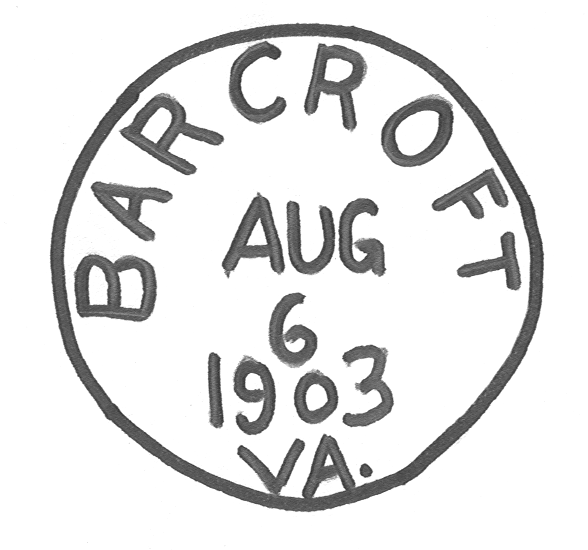 Barcroft postmark
